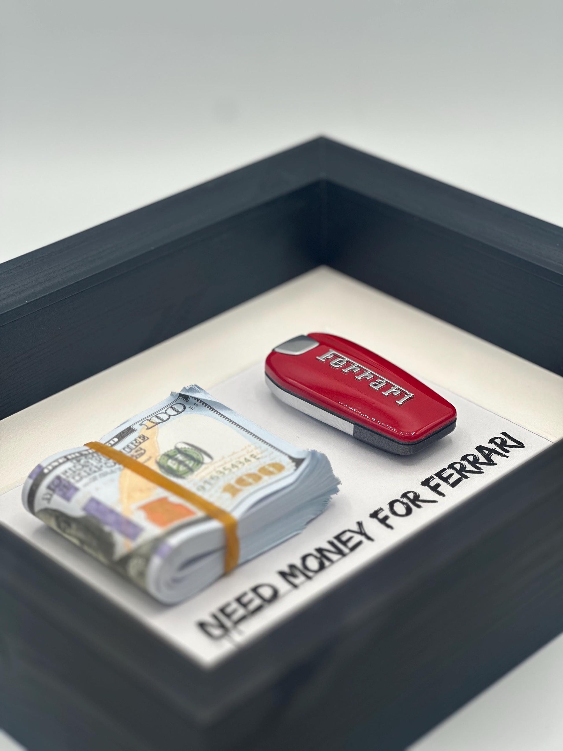 Ferrari 488 GTB Bilderrahmen Motivationsrahmen Wanddeko Hustler